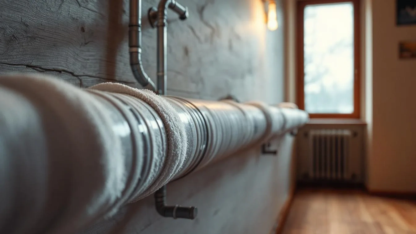 Ho isolato questa tubatura per 20 euro, ora risparmio 50 euro al mese di riscaldamento