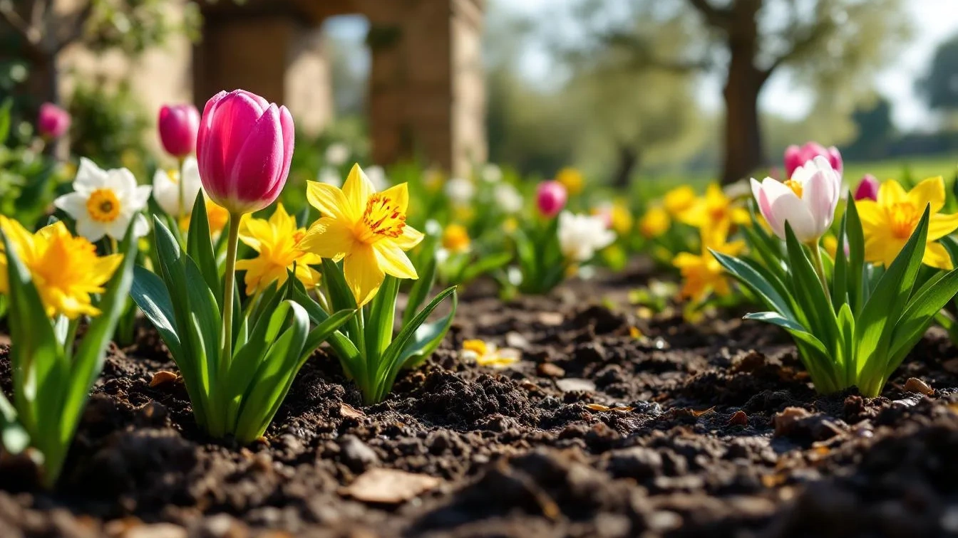 Ho piantato questo bulbo in gennaio, a marzo il mio giardino era in fiore
