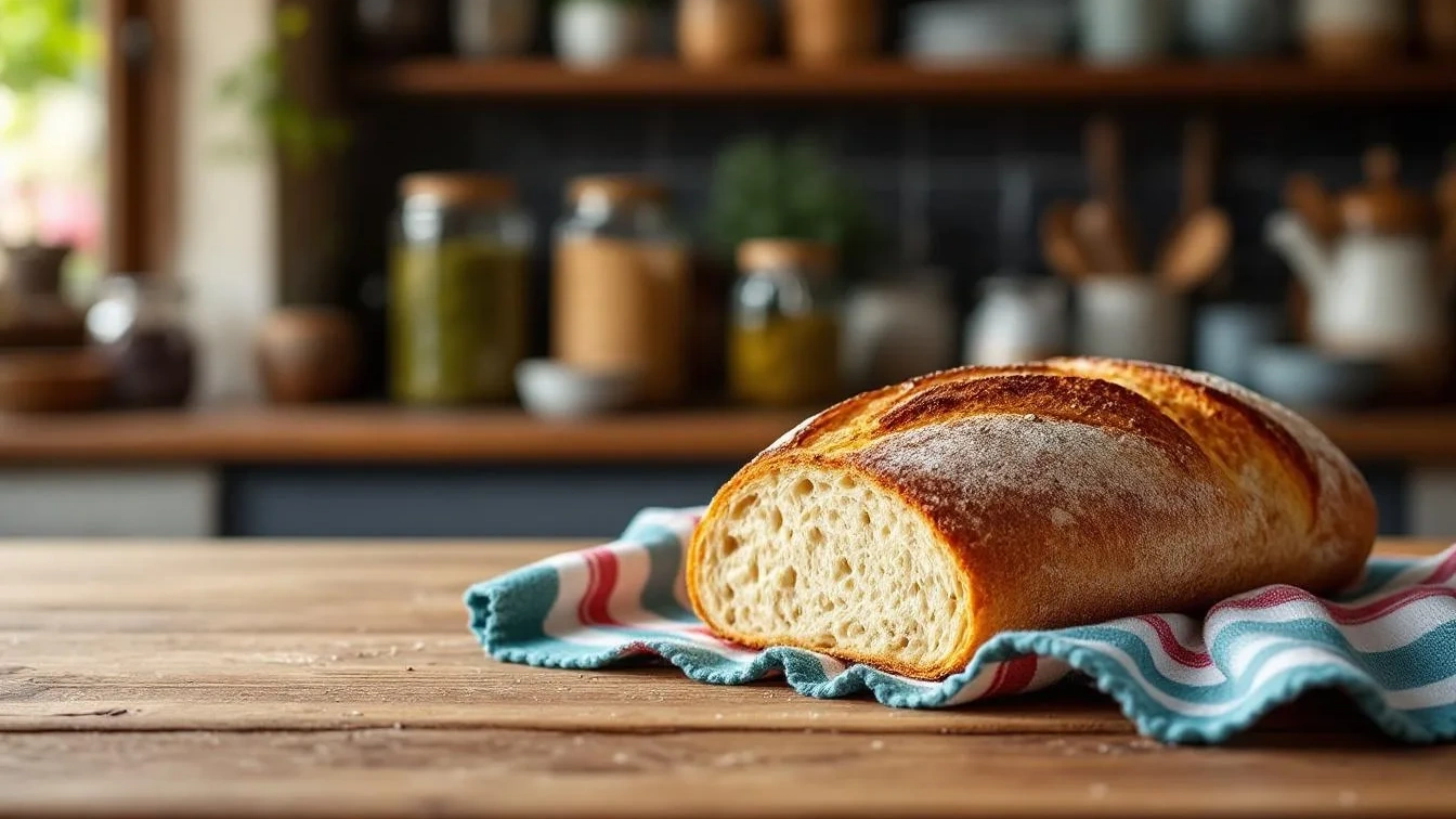 Né frigorifero né freezer, il trucco del canovaccio mantiene il pane fresco per giorni