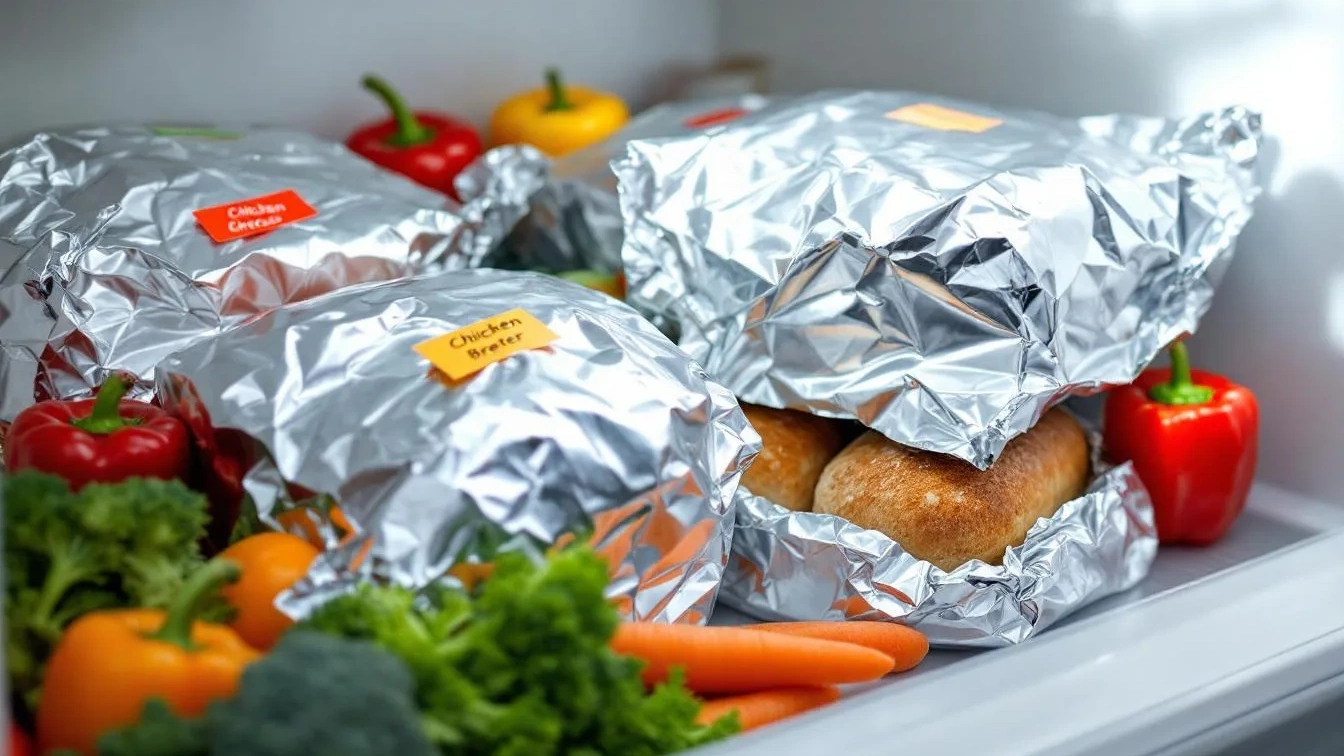 Non solo conservare, questo trucco con la carta stagnola nel freezer sta conquistando tutte le case