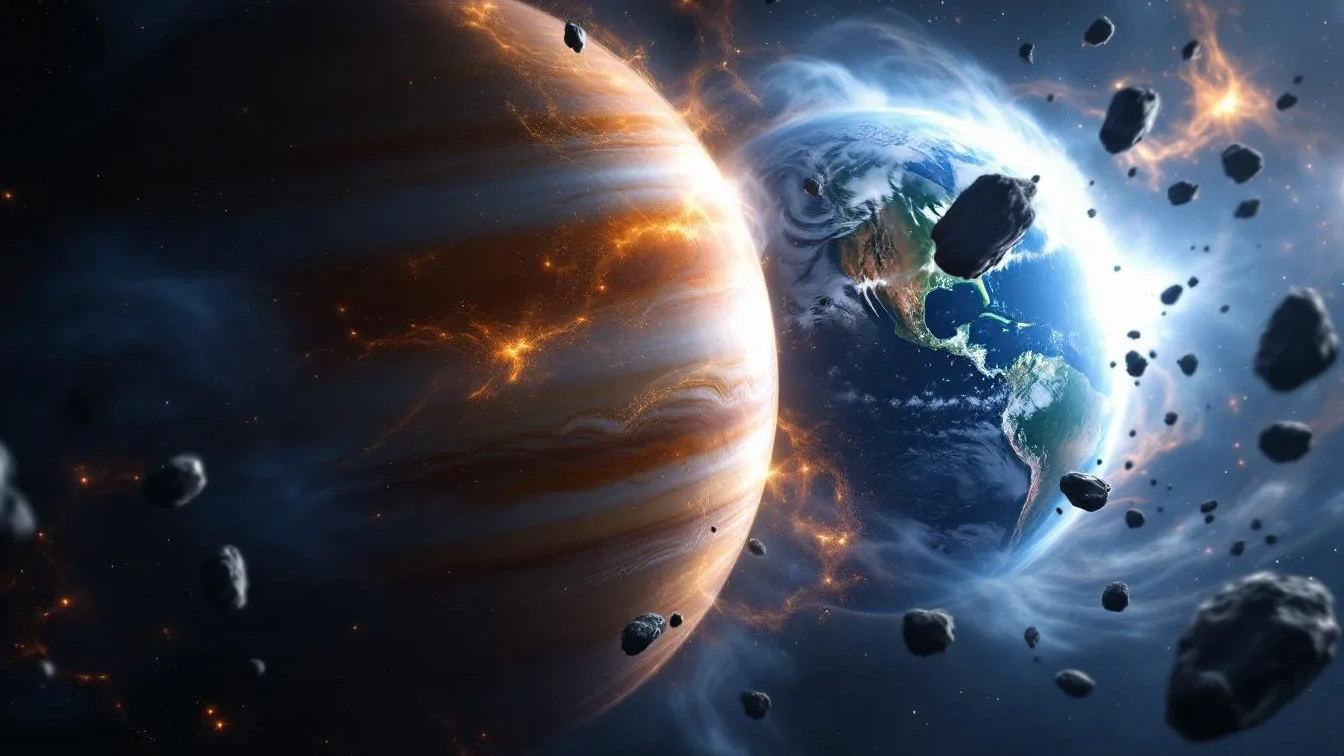Perché Giove protegge la Terra dagli asteroidi più pericolosi
