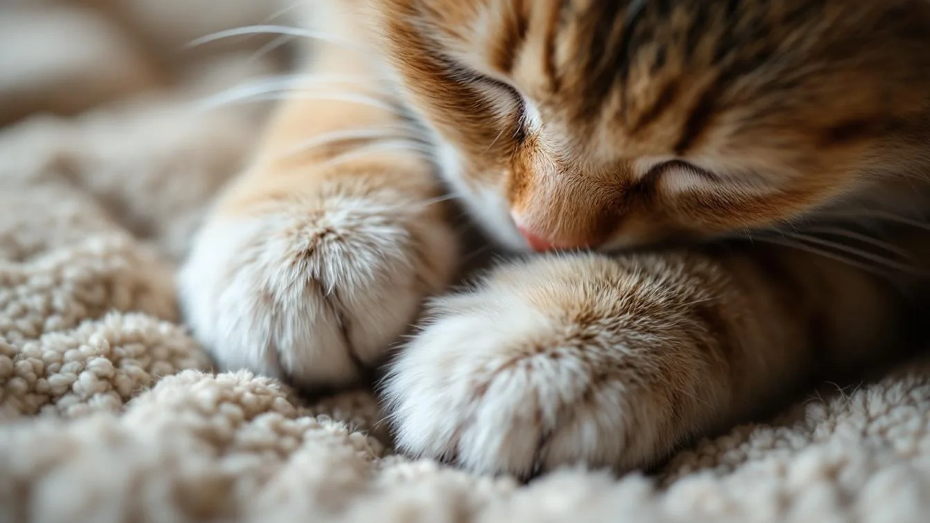 Perché il gatto impasta sempre la coperta prima di sdraiarsi, il motivo è ancestrale