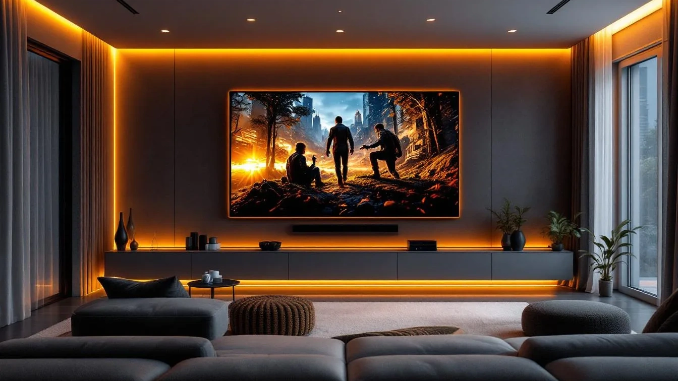 Perché la TV laser trasforma il tuo salotto in un vero cinema domestico