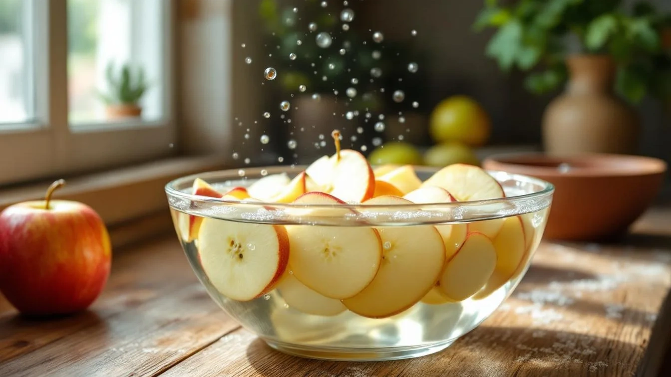 Perché mettere le mele in acqua salata prima di cuocerle cambia tutto