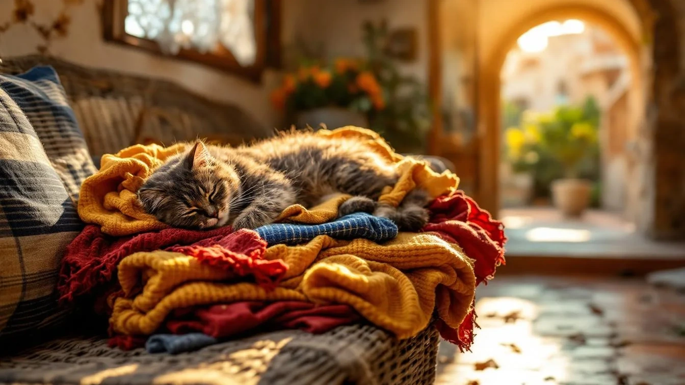 Perché quando il tuo gatto dorme sui vestiti non è carino ma un problema che i proprietari non vogliono ammettere
