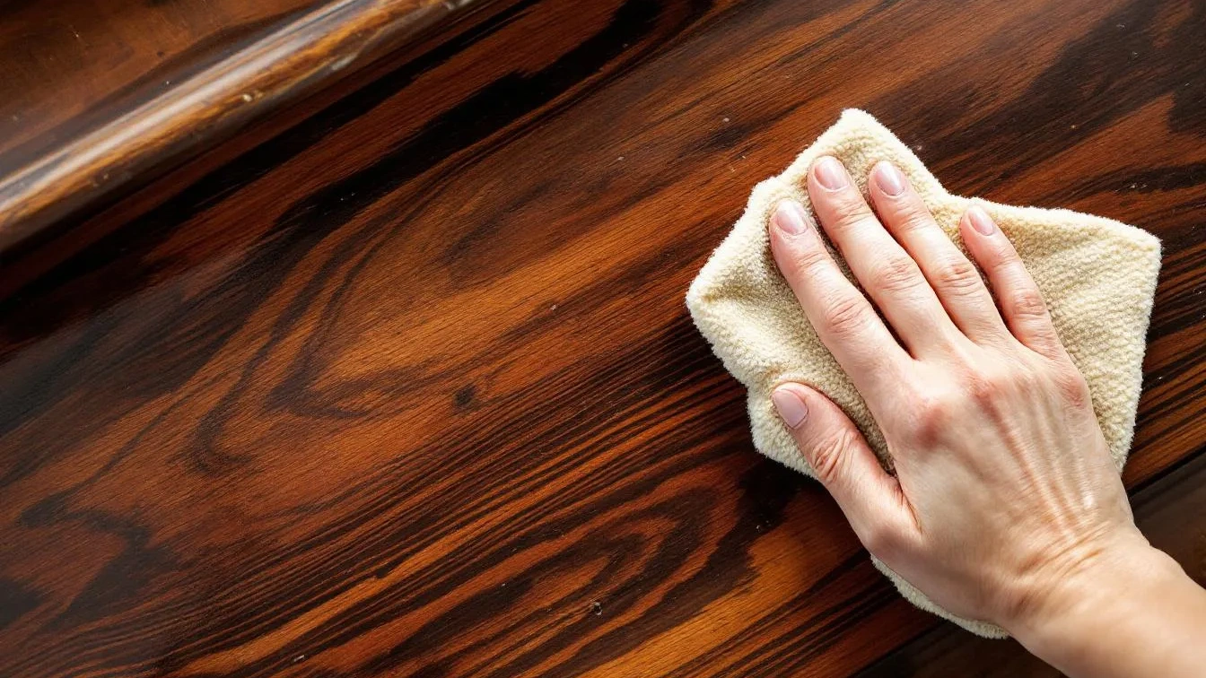 Perché questo panno in microfibra con soluzione fatta in casa rende i mobili antichi come nuovi