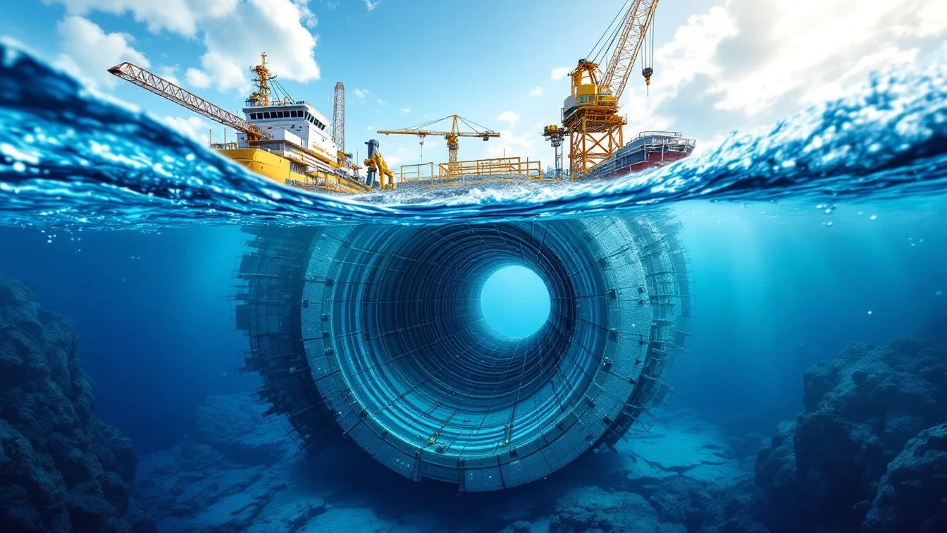 Perché stanno costruendo il primo treno sottomarino che collegherà due continenti