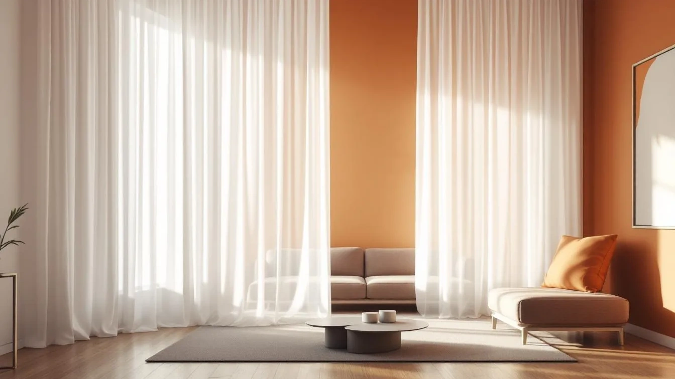 Questo errore con le tende fa sembrare il soffitto più basso di quanto sia