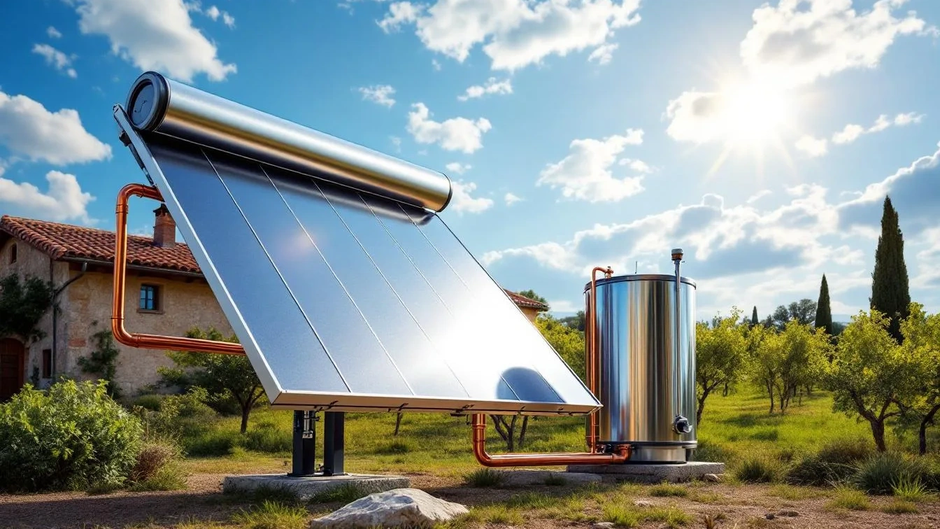 Un inventore rivela come ottenere 200 litri di acqua calda al giorno senza corrente né gas