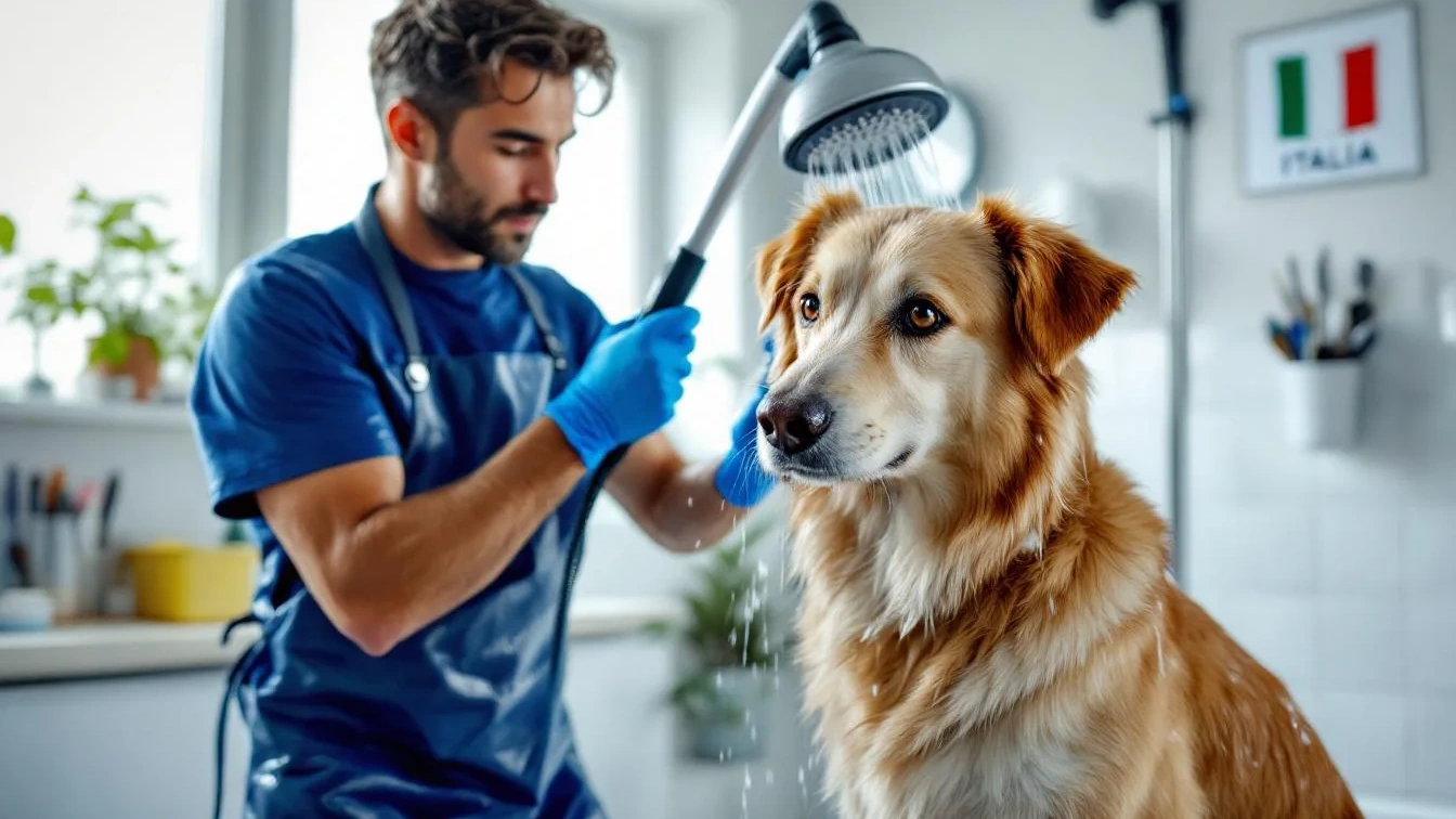 Un toelettatore rivela quale errore nel bagnare il cane provoca infezioni cutanee